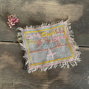 Antique Sewing Piece 1922