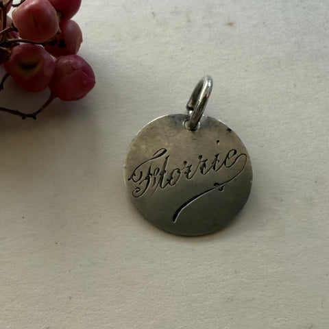 Victorian Florrie & Flowers Love Token Charm