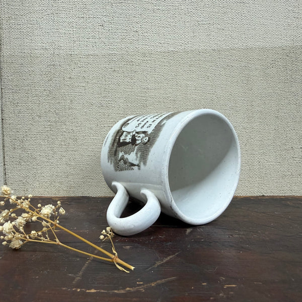 Victorian Religious Transfer Cup