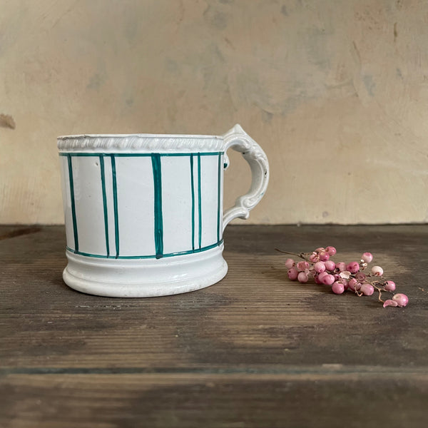 Antique Drum Lined Victorian Mug