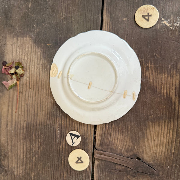 Antique Staple Repair Plate