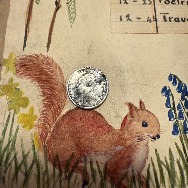 Victorian HP Love Token Charm
