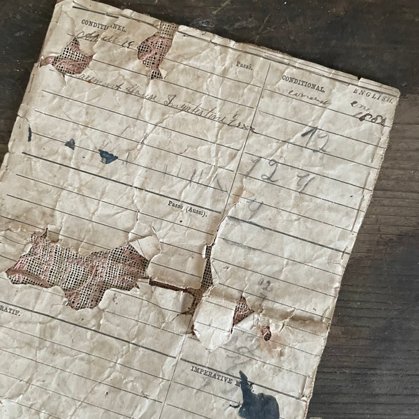 Antique 1884 Sampler