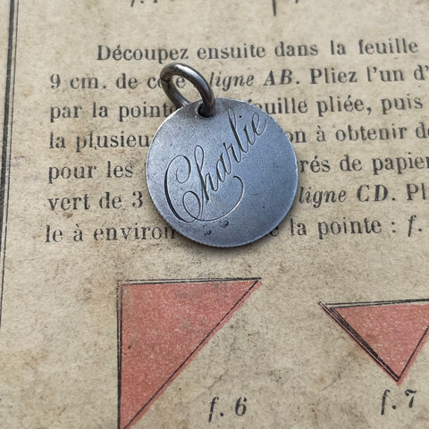 Victorian Charlie Love Token Charm