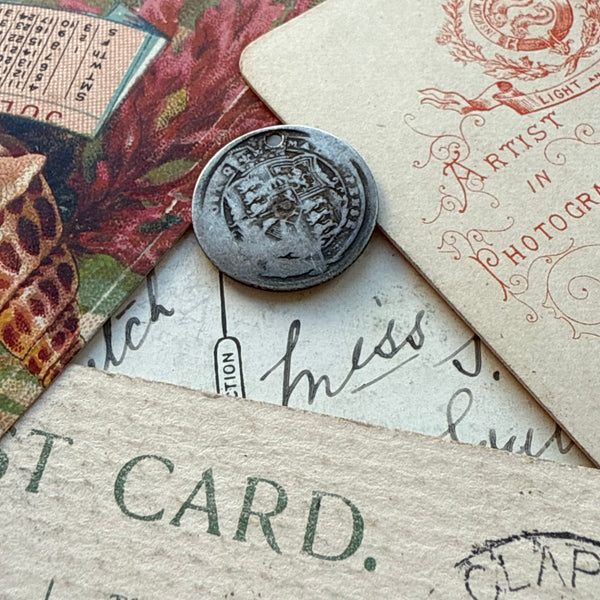 Victorian JW Love Token Charm