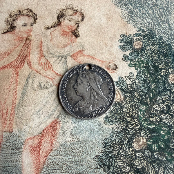 Victorian Mab Love Token Charm