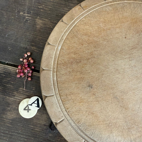 Antique Scallop Edge Bread board