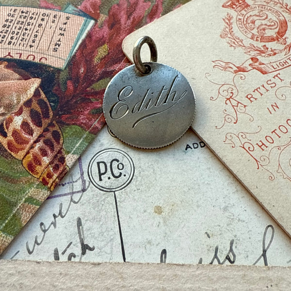Victorian Edith Love Token Charm