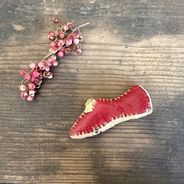 Antique Shoe Pin Cushion