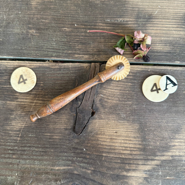 Antique Bone Pastry Cutter
