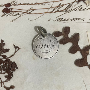 Victorian Ted Love Token Charm