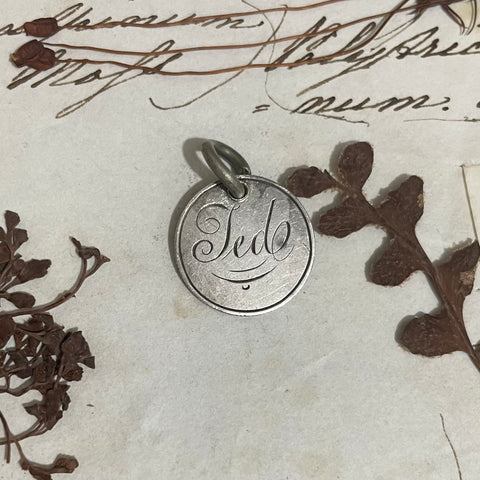 Victorian Ted Love Token Charm