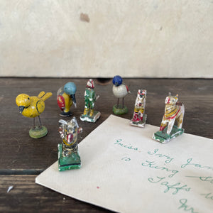 Antique Wooden Birds