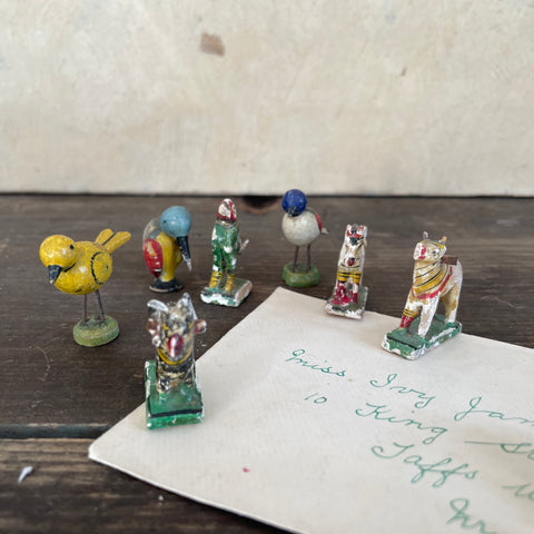 Antique Wooden Birds