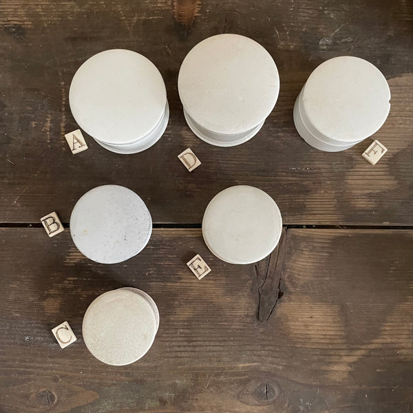 Plain Victorian Chemist Pots