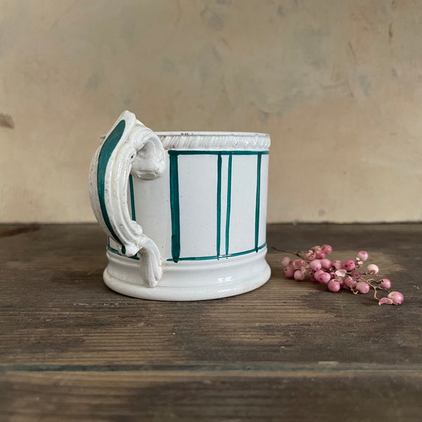 Antique Drum Lined Victorian Mug