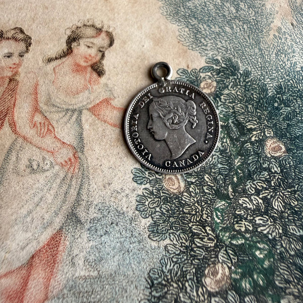 Victorian Len Love Token Charm
