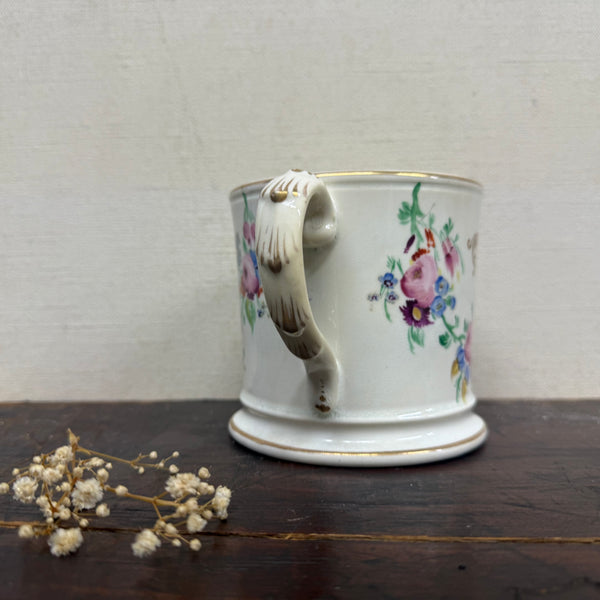 Antique Victorian Remember Me Transfer Cup