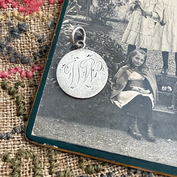 Victorian WW Love Token Charm
