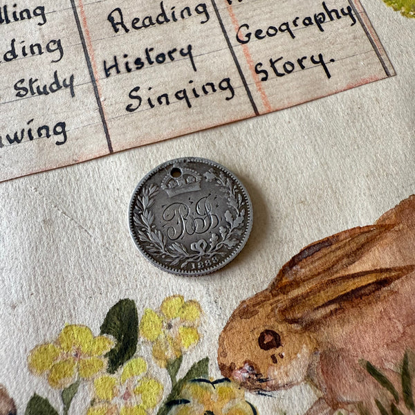 Victorian BJ Love Token Charm