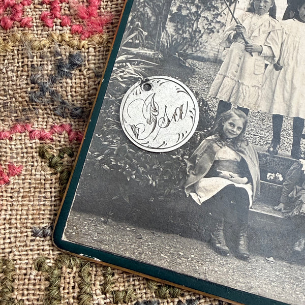 Victorian Isa Love Token Charm