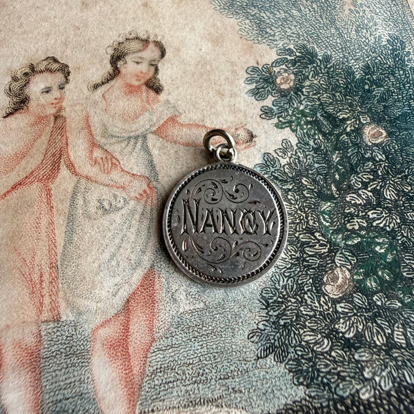 Victorian Nancy Love Token Charm