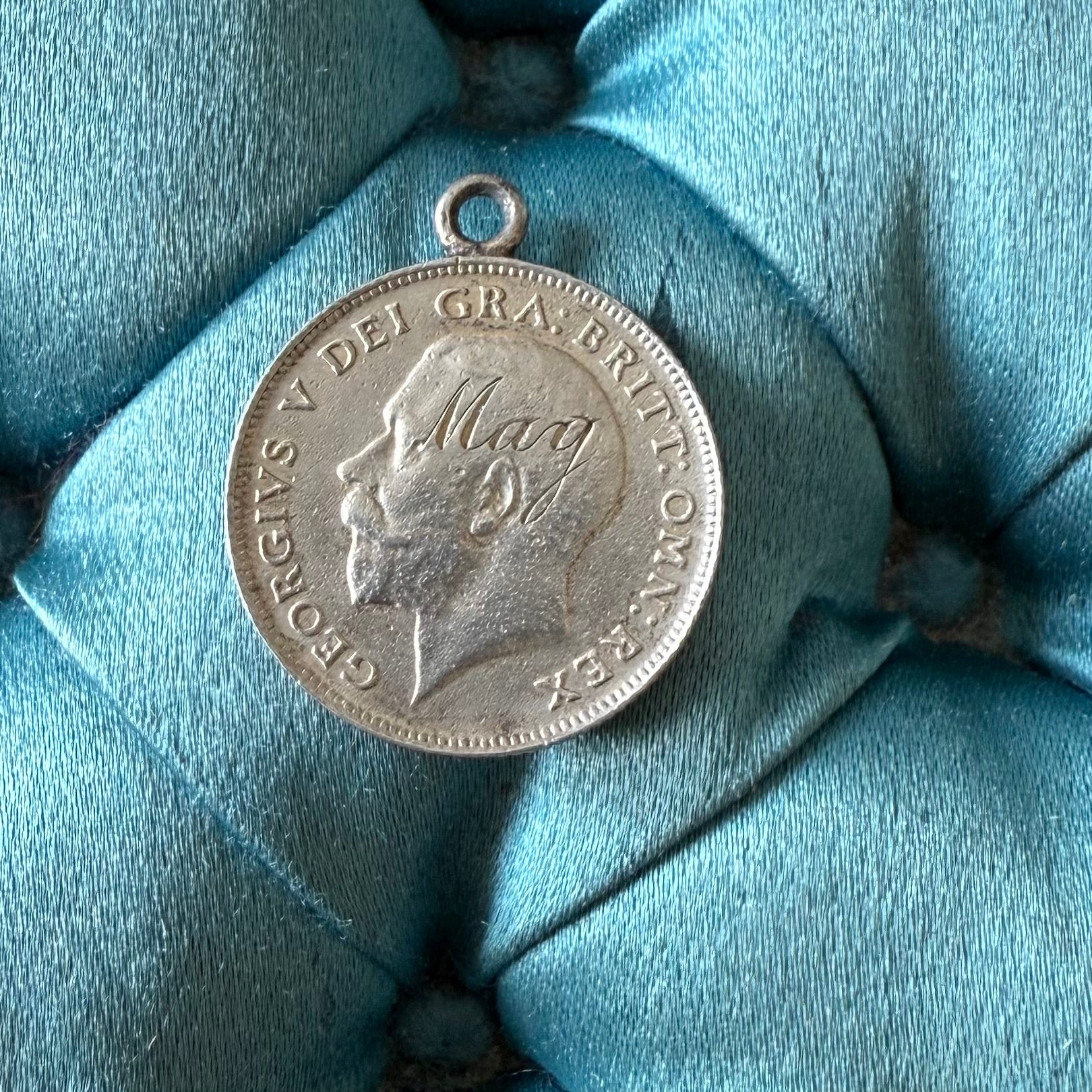 Victorian May Love Token Charm