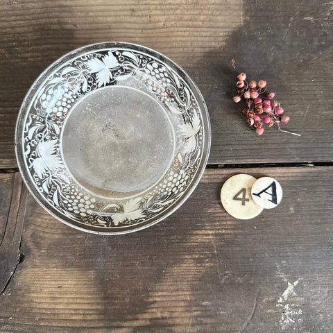 Antique Silver Dish