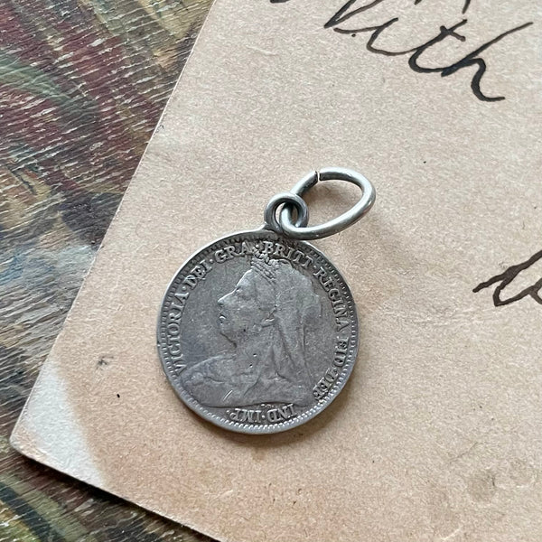 Victorian Ethel Love Token Charm