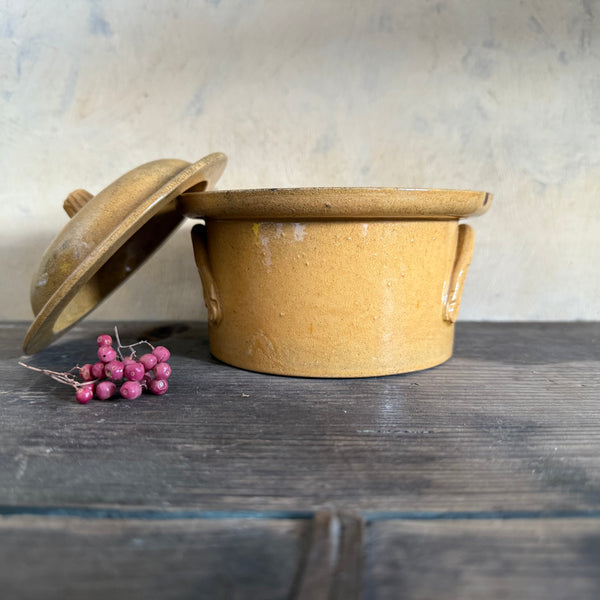 Antique French Confiture Pot