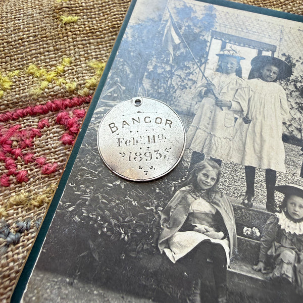 Victorian Bangor Love Token Charm