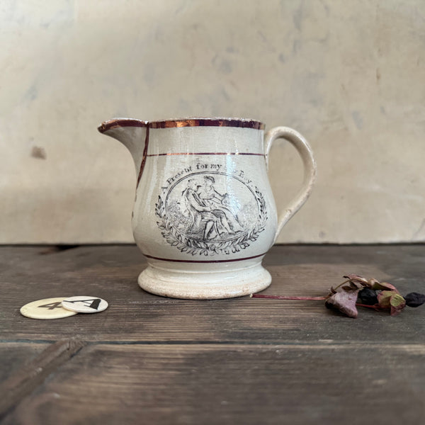 Victorian 'For A Good Girl' Jug