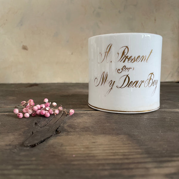 Edwardian 'For My Dear Boy' Mug