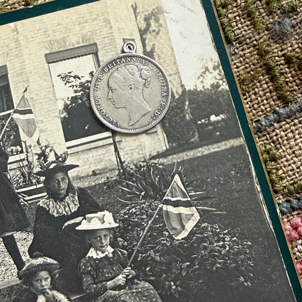 Victorian Poppie Love Token Charm
