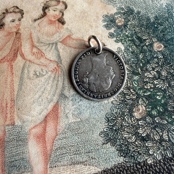 Victorian With Alice's Love Love Token Charm