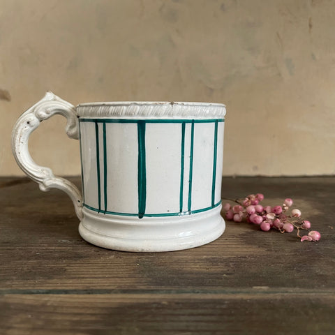 Antique Drum Lined Victorian Mug