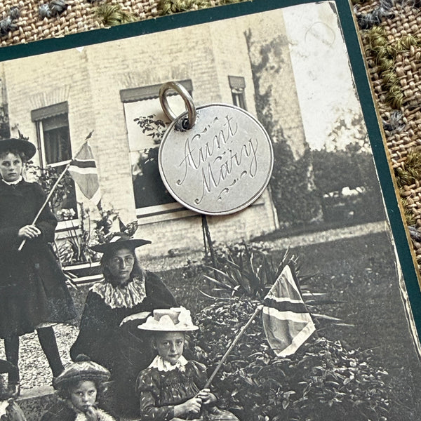 Victorian Aunt Mary Love Token Charm