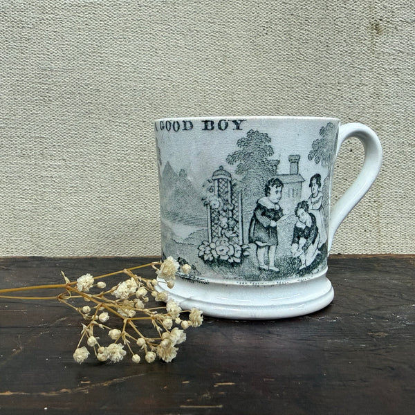 Antique Victorian For a Good Boy Cup