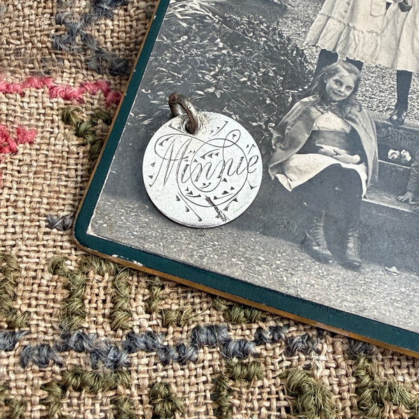 Victorian Minnie Love Token Charm