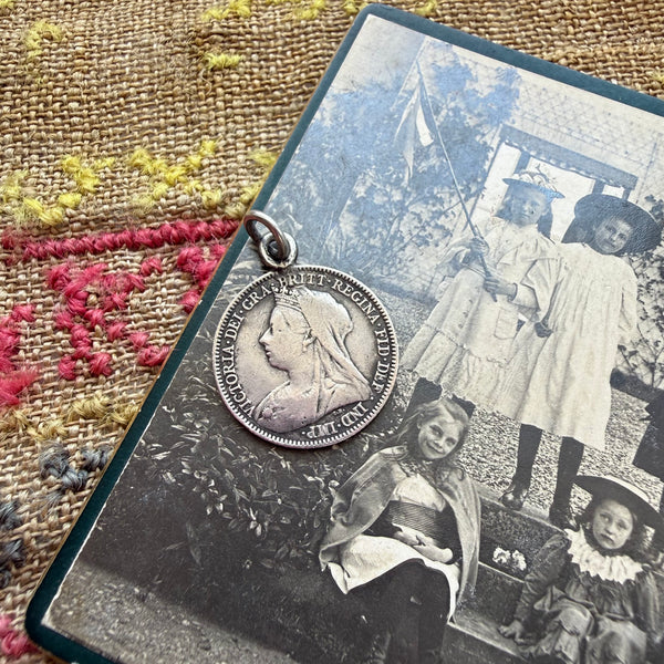 Victorian Beckie Love Token Charm