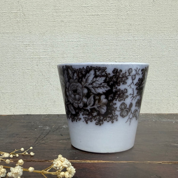 Antique French Floral Cup
