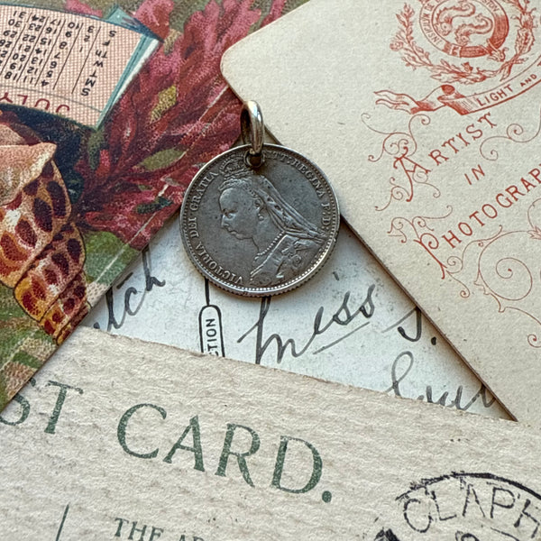 Victorian Edith Love Token Charm
