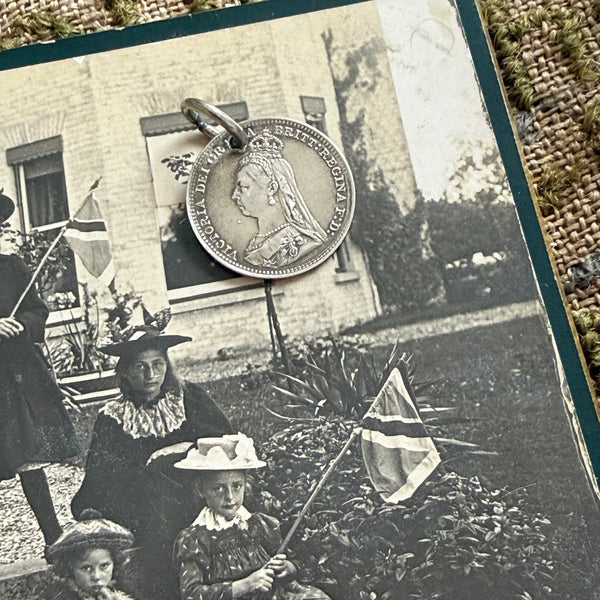 Victorian Aunt Mary Love Token Charm