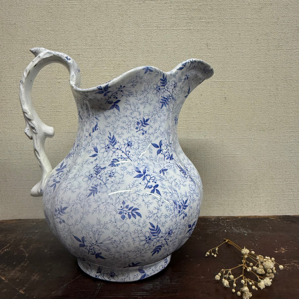 Antique Victorian Delicate Floral Jug