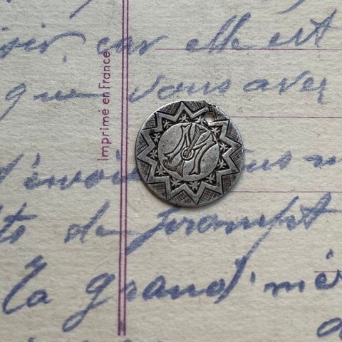 Victorian MJ Love Token Charm