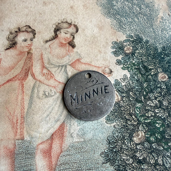 Victorian Minnie Love Token Charm