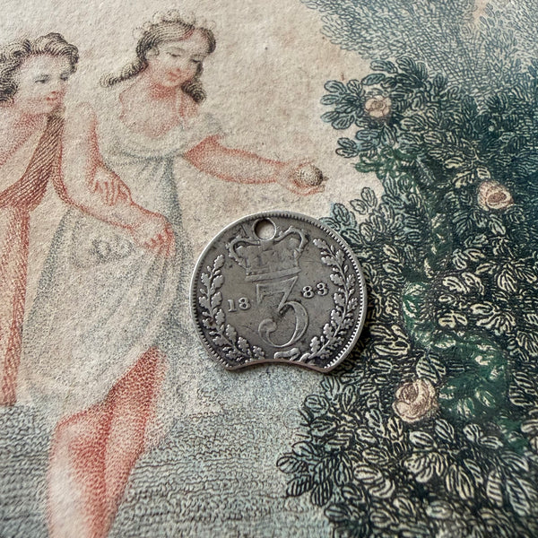 Victorian Mary Love Token Charm