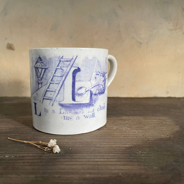 Childs Victorian Alphabet Mug