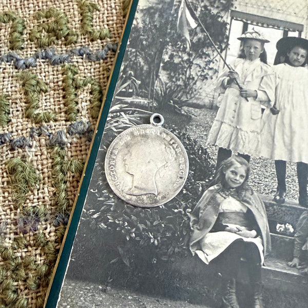 Victorian WG/GW Love Token Charm