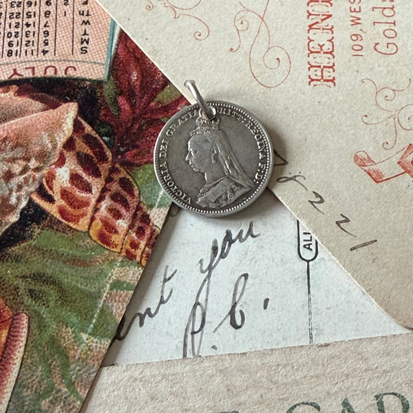 Victorian Florrie Love Token Charm
